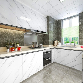 Sjajna vinil tapeta za nameštaj Marble dezen - 5m rolna