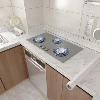 Sjajna vinil tapeta za nameštaj Marble dezen - 5m rolna