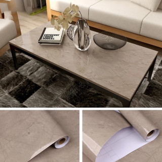 Samolepljiva folija za nameštaj 1m x 60cm - efekat braon mermera