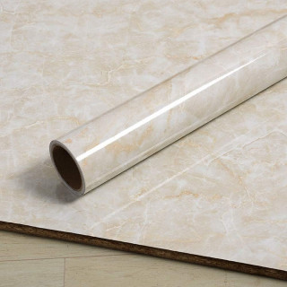 Samolepljiva folija za nameštaj 1m x 60cm - efekat žutog mermera