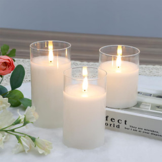 Candle harmony - Dekorativni set od 3 LED sveće na baterije