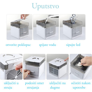 Mini prenosiva klima za osveženje