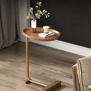Gold Side C table - elegantni pomoćni stočić