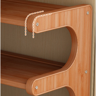 BAMBOO LINE - Vertikalni stalak-cipelarnik na 4 nivoa