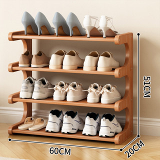 BAMBOO LINE - Vertikalni stalak-cipelarnik na 4 nivoa