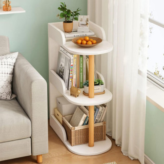 Moderna drvena polica na 3 nivoa