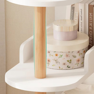 Moderna drvena polica na 3 nivoa