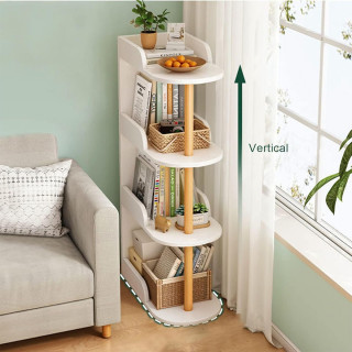 Moderna drvena polica na 4 nivoa