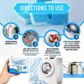 Pakovanje tableta za dubinsko čišćenje bubnja veš mašine