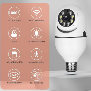 Smart Bulb - WiFi sigurnosna kamera u obliku sijalice
