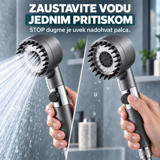 Smart Hydro Tuš glava za kupatilo sa podesivim mlaznicama