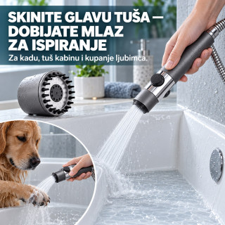 Smart Hydro Tuš glava za kupatilo sa podesivim mlaznicama
