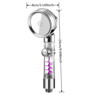 Turbo  charged shower - Tuš glava sa filterom i pojačanim pritiskom