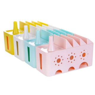Mini Cable Box - Mini kutija za prikrivanje kablova + držač telefona