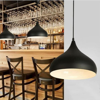 Macaron Black 35 - visilica sa metalnim abažurom