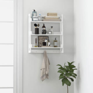 Bathroom Shelf -  Elegantna zidna polica sa 3 pregrade