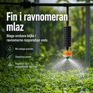 Viseća prskalica za navodnjavanje i orošavanje biljaka – za baštu, plastenik i dvorište