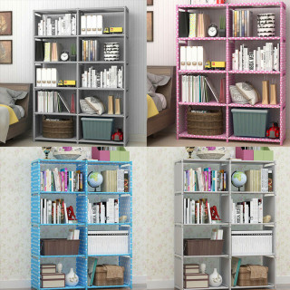 Modern Book Shelves - Organizer za knjige sa 8 pregrada
