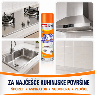 Aktivna pena za čišćenje i odmašćivanje kuhinje – 500 ml