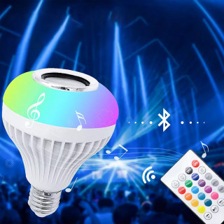 Smart bluetooth sijalica zvučnik + daljinski