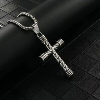 Cylindrical Cross - Ogrlica sa priveskom krsta