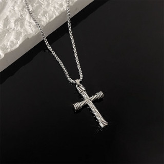 Cylindrical Cross - Ogrlica sa priveskom krsta