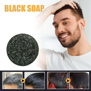 Vratite prirodnu boju kose - Black Soap - Prirodni sapun za sedu kosu