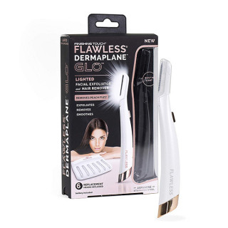 Flawless dermaplane - 2 u 1 štapić sa LED svetlom za uklanjanje dlačica i piling