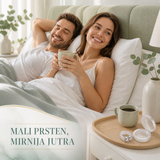 Silikonski prsten protiv hrkanja za miran san