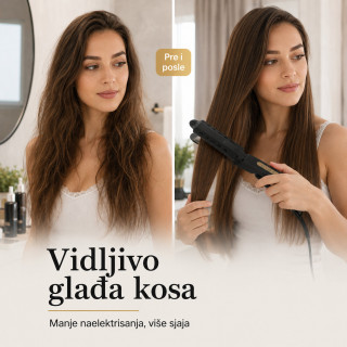 Keramička pegla za kosu – ravna i svilenkasta kosa za par minuta