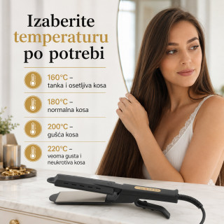 Keramička pegla za kosu – ravna i svilenkasta kosa za par minuta