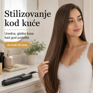 Keramička pegla za kosu – ravna i svilenkasta kosa za par minuta
