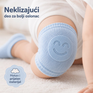 Mekani neklizajući štitnici za kolena za bebe – za puzanje i prohodavanje