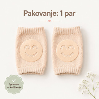 Mekani neklizajući štitnici za kolena za bebe – za puzanje i prohodavanje