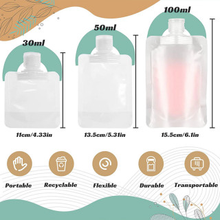 Prenosivi dispenzer za kreme, sampone ili tečnu hranu od 100 ML