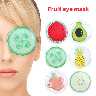 Fruit jelly -  Maska za hlađenje očiju sa dezenom voćkica
