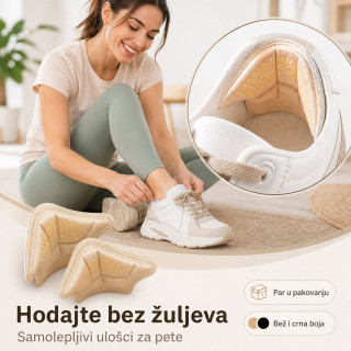 Samolepljivi jastučići za pete – protiv žuljanja, klizanja i trenja