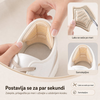 Samolepljivi jastučići za pete – protiv žuljanja, klizanja i trenja