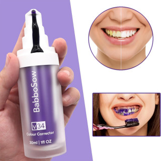 Ljubičasti serum za izbeljivanje zuba
