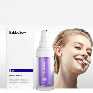 Ljubičasti serum za izbeljivanje zuba
