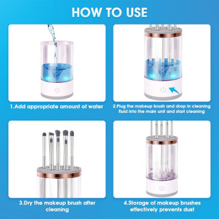 MAKEUP Brush Cleaner - Električni perač četkica za šminkanje