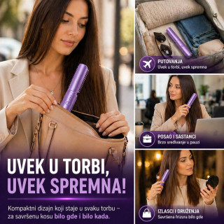 Prenosni Električni Češalj – Uvek sređena kosa bez truda, bilo gde