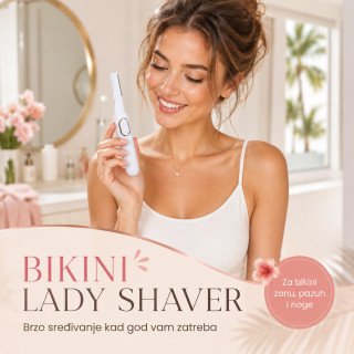 Bikini Lady Shaver – ženski trimer za precizno uklanjanje dlačica