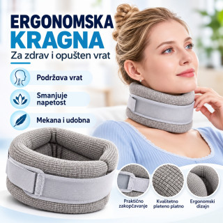 Ergonomska kragna za zdrav i opušten vrat
