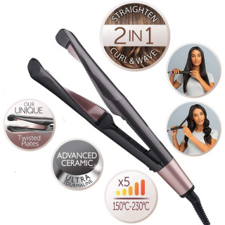 Twisted Hair - 2 u 1 presa i uvijač za kosu 