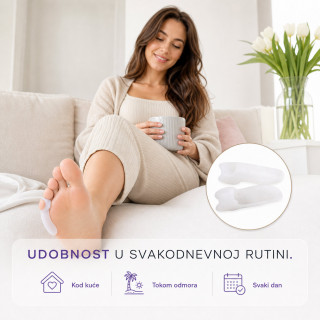 Pinky Toe silikonski separator za mali prst – protiv trenja i pritiska