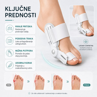 Longeta za čukljeve – manje pritiska, udobniji korak