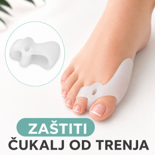 Silikonski separator za čukljeve – zaštita od trenja u obući
