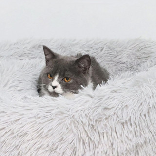 Fluffy Bed - Mekani okrugli krevetić za mace
