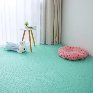 EVA kocke mint zelene boje set od 4 kom - mekana podna podloga